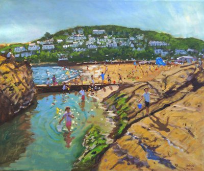 Piscina di mare, Looe, 2013 da Andrew Macara